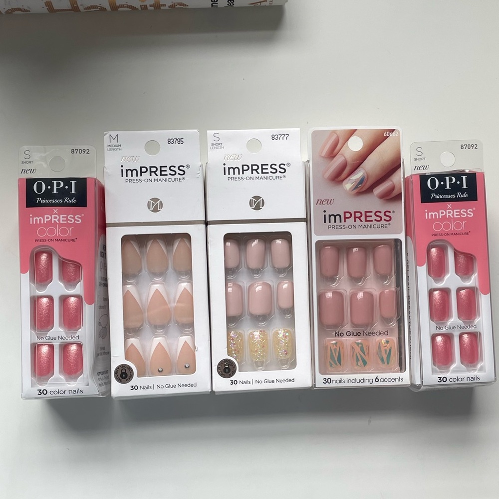 KISS Impress nail bundle/lot
